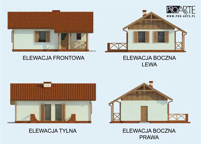 LA PALMA C dom mieszkalny, całoroczny z pompą ciepła i fotowoltaiką